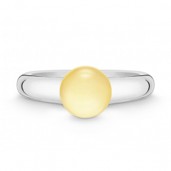 QUINN RING ZILVER MET CITRIEN - 19930