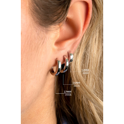 ZINZI ZILVEREN CREOOL 17X3 - 21892