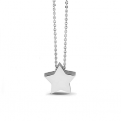 SEE YOU  ZILVEREN COLLIER MET HANGER - 33261