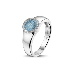 SEE YOU ZILVEREN  RING MET ZIRCONIA - 33454