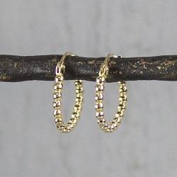 JEH COLLECTION ZILVERVERGULD OORSIERAAD - 32138