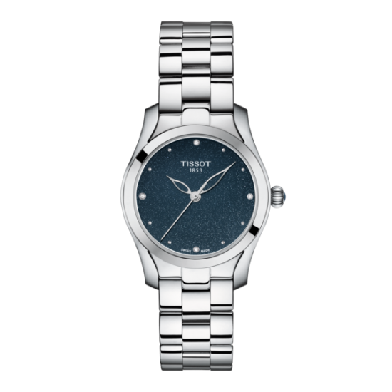 TISSOT  1853 T-WAVE QUARTZ MET DIAMANT - 38703