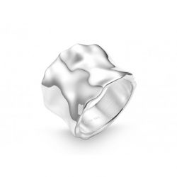 ZILVEREN QUINN RING - 39116