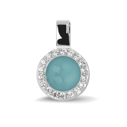 SEE YOU  ZILVEREN HANGER MET ZIRCONIA - 33259