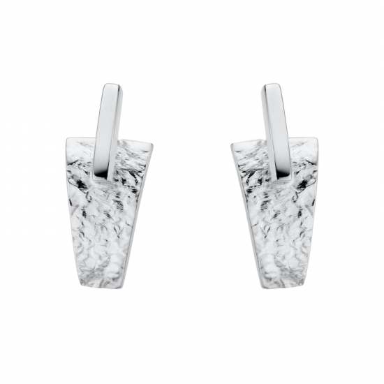 NOL JEWELLERY  MASSIEF ZILVEREN HANDGEMAAKTE FANTASIE OORKNOPPEN - 35651