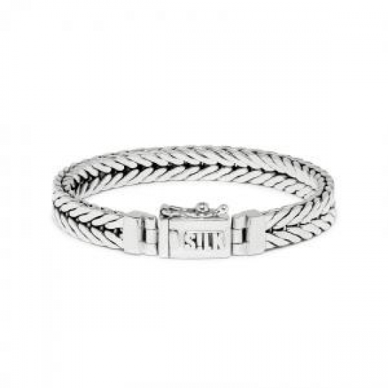 SILK JEWELLERY  ZILVEREN ARMBAND  FANTASIE - 35965