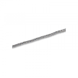 14 KARAAT GOUDEN TENNISARMBAND MET BRILJANT TOTAAL 1.38 CARAAT W/SI - 36310