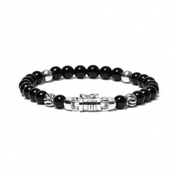 BUDDHA TO BUDDHA ARMBAND ONYX - 36415