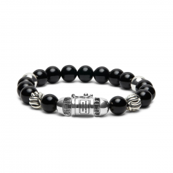 B2B ARMBAND SPIRIT BEAD ONYX - 37572