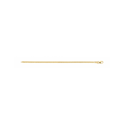 GOUDEN FJORY COLLIER  MET ZILVEREN KERN - 37655