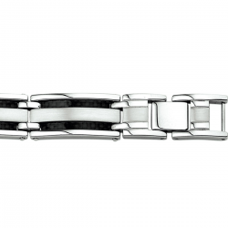 STALEN ARMBAND MET CARBON - 37799