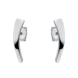 NOL JEWELLERY  MASSIEF ZILVEREN HANDGEMAAKTE FANTASIE OORKNOPPEN - 37846