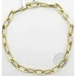 Fjory closed forever collier 14 krt. geelgoud met zilveren kern - 38298