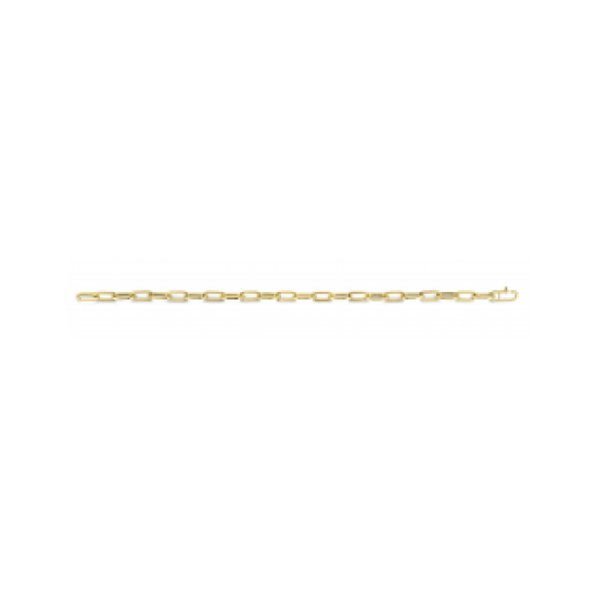 Fjory closed forever collier 14 krt. geelgoud met zilveren kern - 38298