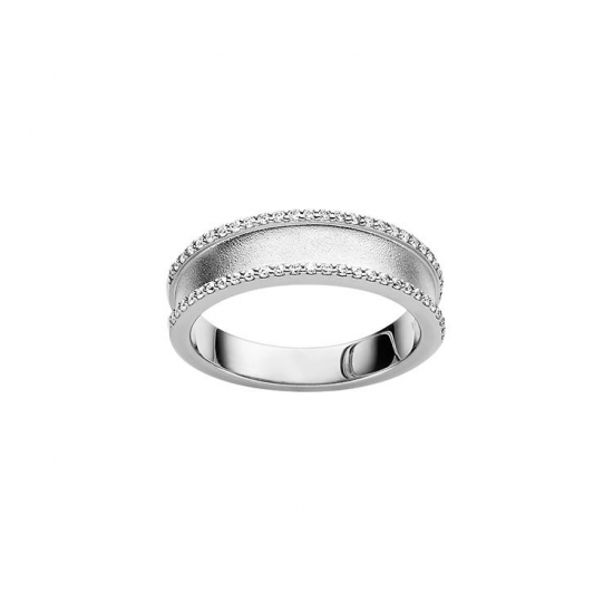 VIVENTY RING  ZILVER MET ZIRCONIA - 38311