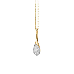 VIVENTY COLLIER MET ZIRKONIA - 38314