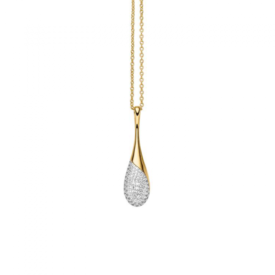 VIVENTY COLLIER MET ZIRKONIA - 38314