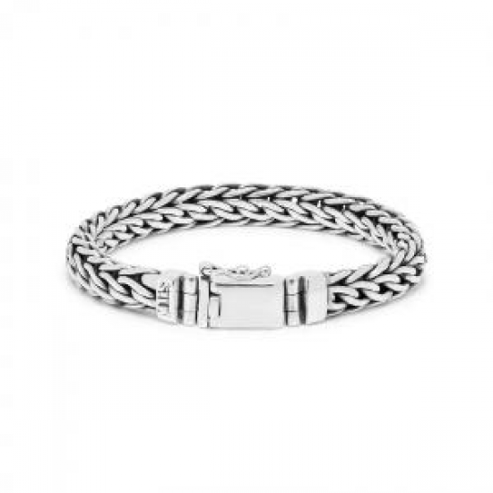 SILK ARMBAND ZILVER - 38516