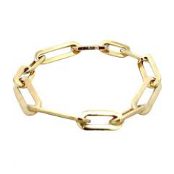 14 KARAAT GEELGOUDEN FANTASIE CFE. ARMBAND - 38671