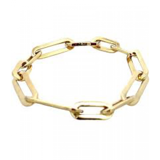 14 KARAAT GEELGOUDEN FANTASIE CFE. ARMBAND - 38671