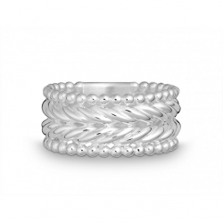 QUINN ZILVEREN RING FANTASIE - 38896