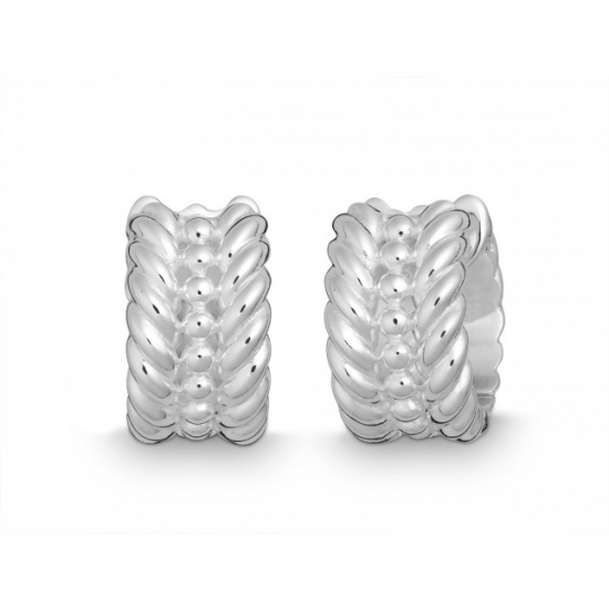 QUINN ZILVEREN CREOLEN - 38914