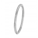 ZILVEREN MASSIEVE FANTASIE BANGLE - 38922
