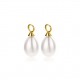 ZINZI GOLD PLATED ZILVEREN OORBEDELS - 38965
