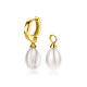 ZINZI GOLD PLATED ZILVEREN OORBEDELS - 38965