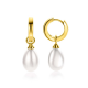 ZINZI GOLD PLATED ZILVEREN OORBEDELS - 38965