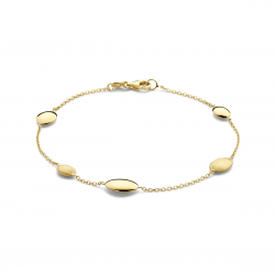 armband 19 cm poli/mat - 39286