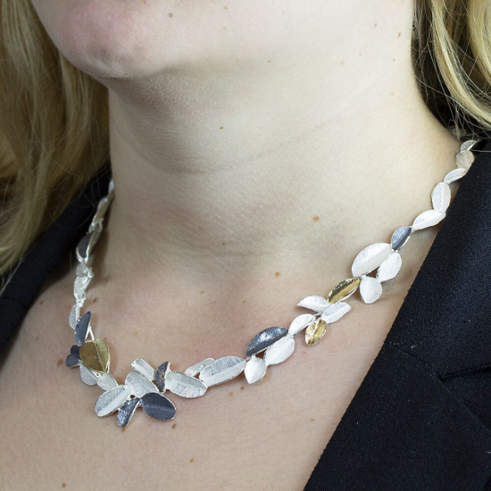 JEH ZILVEREN COLLIER - 39537