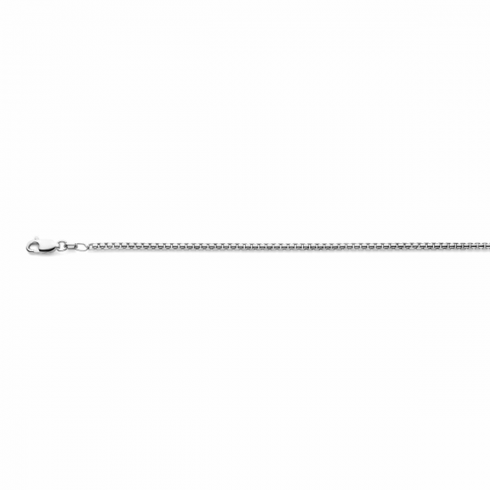 ZILVER COLLIER BOL VENETIAANS - 39606