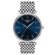 TISSOT 1853 HORLOGE EVERYTIME STAAL MET BLAUWE WIJZERPLAAT - 39654