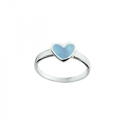 ZILVEREN KINDERRING - 39679