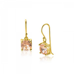 ZINZI ZILVER VERGULD OORHANGERS - 39720