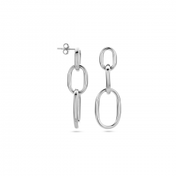 Zilveren fantasie oorhangers - 39847