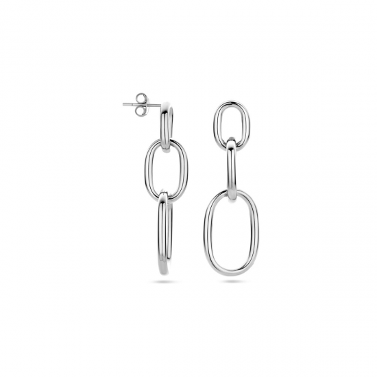 Zilveren fantasie oorhangers - 39847