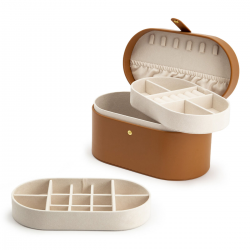 Sieraden box bruin - 39899