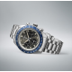 SEIKO SPEEDTIMER SOLAR CHRONOGRAAF BRACELET MET SAPHIER GLAS - 39916