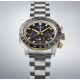 SEIKO SPEEDTIMER SOLAR CHRONOGRAAF BRACELET MET SAPHIER GLAS - 39917