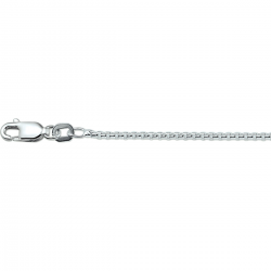 ZILVER COLLIER BOL VENETIAANS - 40056