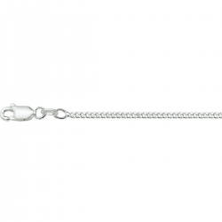 ZILVEREN LENGTECOLLIER 45 CM - 40061