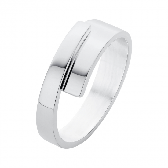 ZILVEREN NOL DAMESRING - 40120