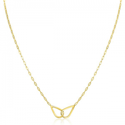 ZINZI ZILV.  VERGULDCOLLIER - 40140