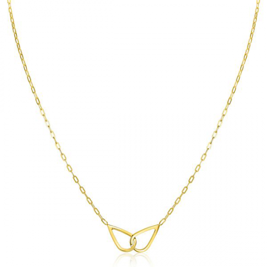 ZINZI ZILV.  VERGULDCOLLIER - 40140