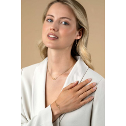 ZINZI ZILV.  VERGULDCOLLIER - 40140