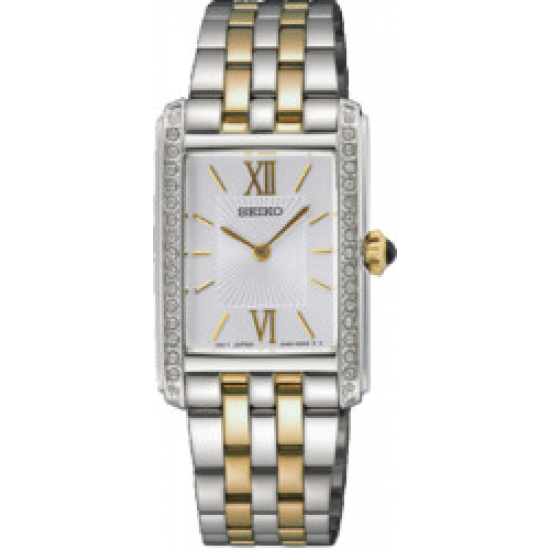 SEIKO DAMES BICOLOR STAAL - 40206