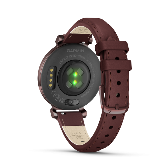 Lily 2 Classic Dark Bronze met Mulberry leren band - 40227