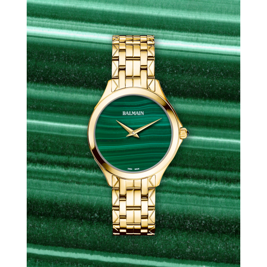 BALMAIN DAMES HORLOGE MALACHIET, SERIE FLAMEA - 40296